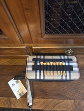 Rare Burberry Golf Purse Plaid