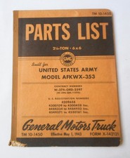 1943 GMC TRUCK MODEL AFKWX 353