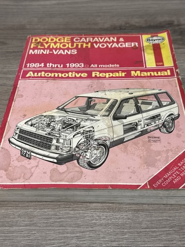 Haynes 1984 1995 dodge - 1984-1995, caravan
