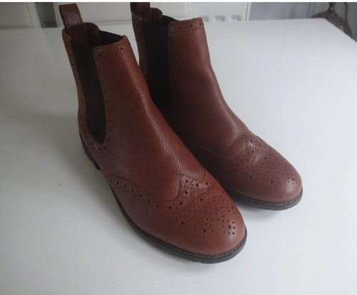 Fat face brogue chelsea tan - fat,