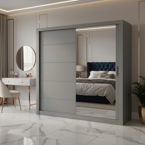 Lyon 200 sliding wardrobe - 200, with