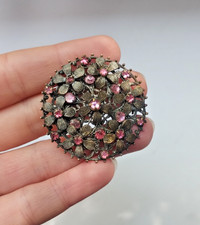 Vintage Czech Filigree Brooch