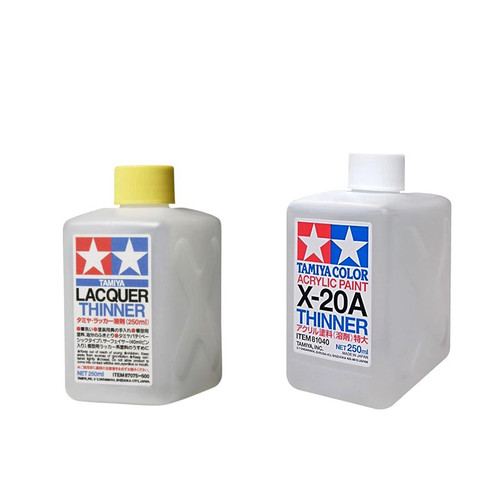 Tamiya acrylic and - and, lacquer