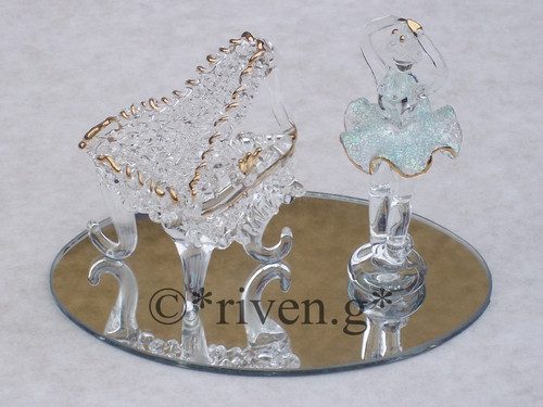 Ballerina and piano - and, ballet