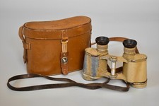 WWII WW2 Original German 6x30 Binoculars Equipment DDX Voigtlander + Case