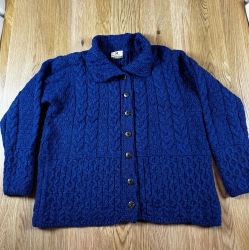 Cable knit cardigan carraig - cable,