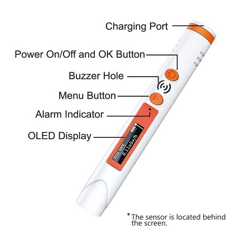 Nuclear radiation detector - nuclear,