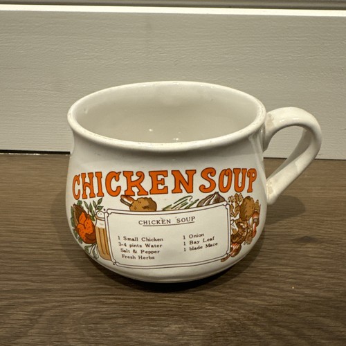 Vintage chicken soup recipe - vintage,