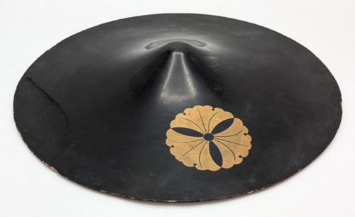 Edo period ginkgo mon jingasa - period,