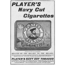 PLAYERS NAVY CUT CIGARETTES