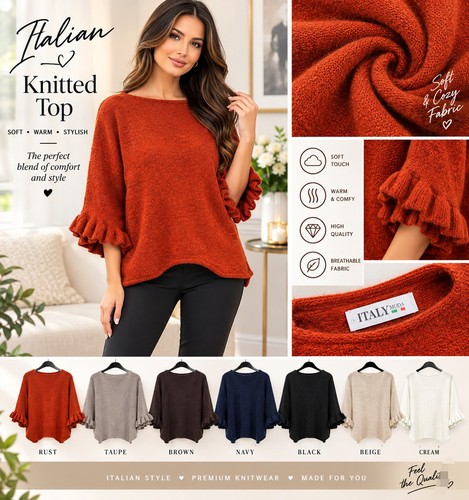 Frill sleeve soft touch - frill,