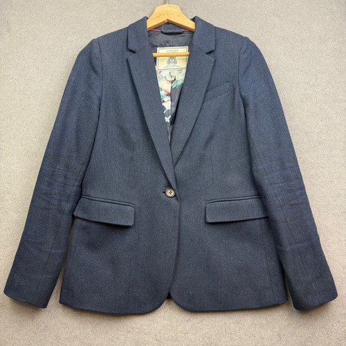 Joules tweed jacket - joules, navy