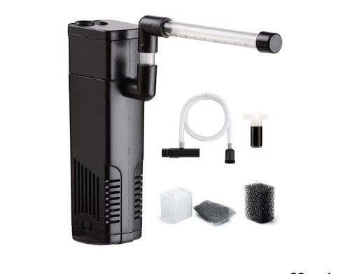 Fish tank filter internal - tank, filter,
