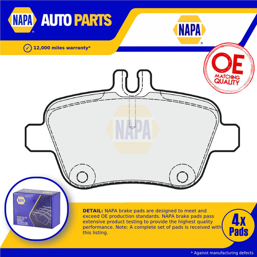 Brake pads set fits mercedes - brake,