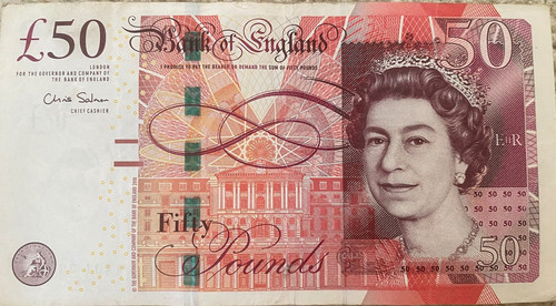Very rare fifty - rare, note