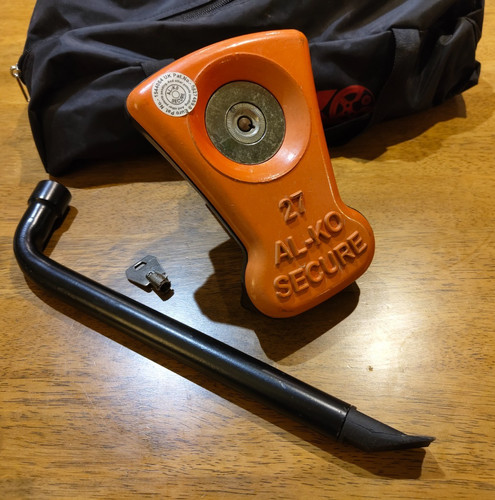 Alko caravan wheel lock - alko,