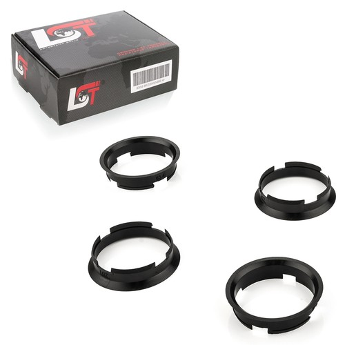 Centering rings black alloy - 4x,
