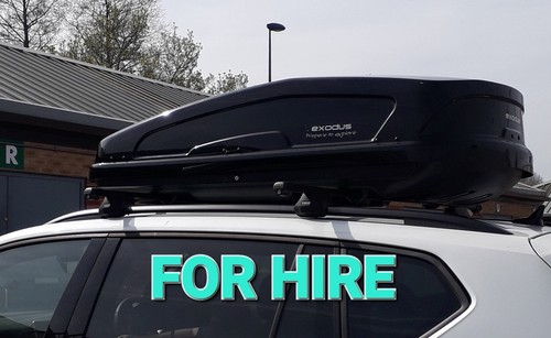 Roof box hire - roof,