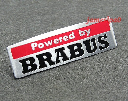 Powered brabus badge - powered,