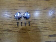 Triumph TR2-Tr3A Spare wheel Cover Escutcheons Round Type