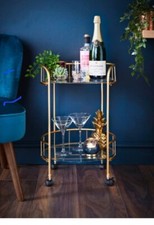 NEW Drinks Trolley With Glass