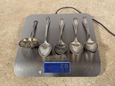 8 Antique  Sterling Silver