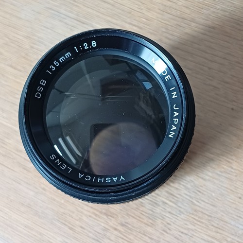 Yashica dsb 135mm lens - yashica, f2.8