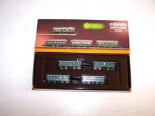 Märklin Mini Club 8768 Gauge Z Train Passenger Car Set With 4 Cars OVP
