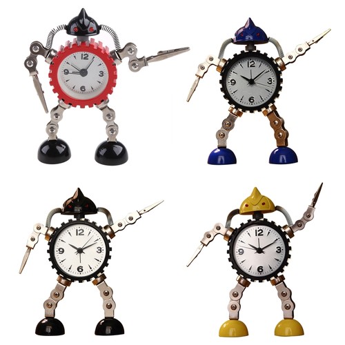 Gear robot desktop - alarm, clock