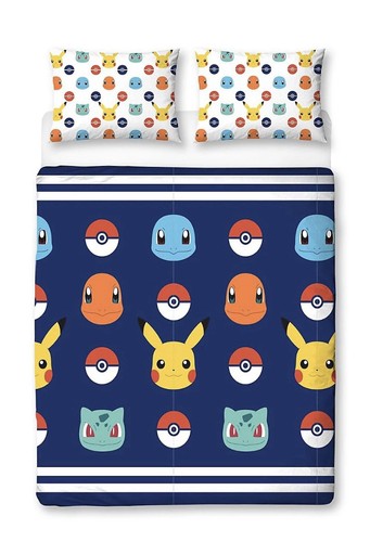Pokemon gotta reversible duvet - pokemon,