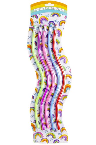 Large bendable pencils - bendable, set