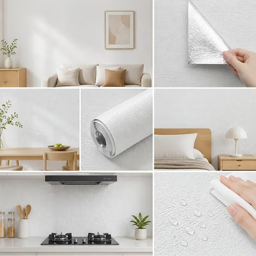 30m white plain linen - 30m,