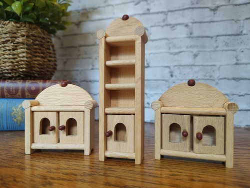Dollhouse miniature beechwood - dollhouse,