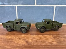 2x Dinky 641 Army 1 Ton Cargo Truck - Military Vehicles (B8)