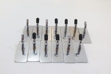 13x Slatwall Prong Hooks 3cm - Silver, Used - Fits Standard Slatwall