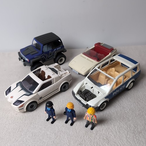 Playmobil police patrol car - police,