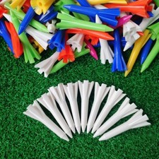 100Pcs 38mm Golf Tee Set Plastic Golf Ball Holder Golf Seats Golf Accessories
