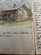 Handwritten Manuscript Tour Of