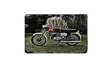 Cz 125 Sport Motorbike A4