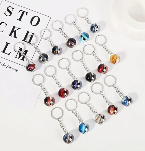 Galaxy planet keyring solar - planet,