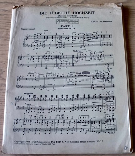 Mischa michaeloff die judische - mischa,