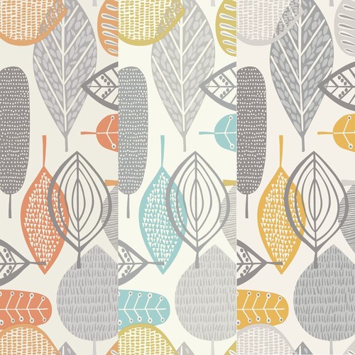 Arthouse malmo retro leaf - leaf, flat