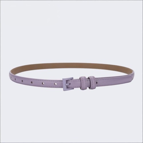 Ladies thin leather belt - ladies',