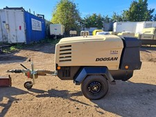 DOOSAN INGERSOLL RAND 7/41 DIESEL PORTABLE AIR COMPRESSOR 