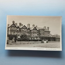 Aldeburgh Postcard C1950 Real Photo Suffolk The Wentworth Hotel Advertising