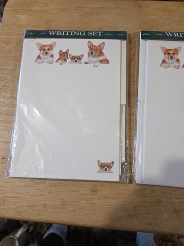 Corgi dog writing set - corgi,