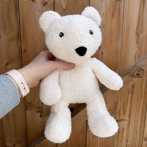 Sainsburys white polar bear - white,