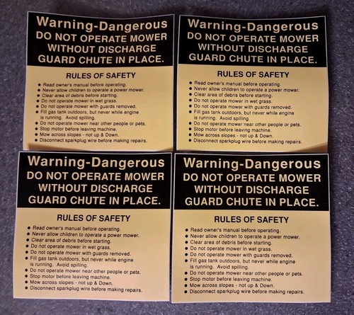 Lot vtg warning rules - vtg,