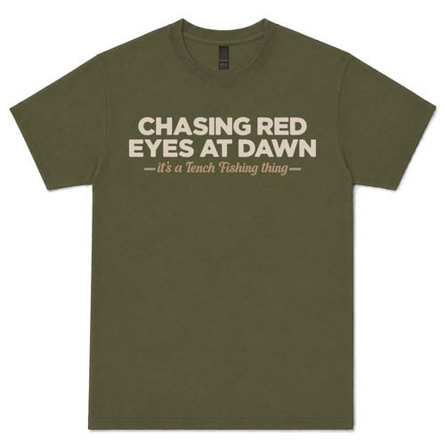 Chasing red eyes dawn tench - red,