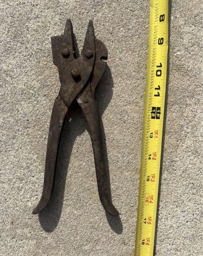 Antique vintage fencing pliers - fencing,